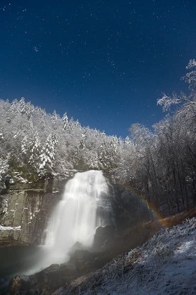 Rainbow Falls’ Illusive Moonbow