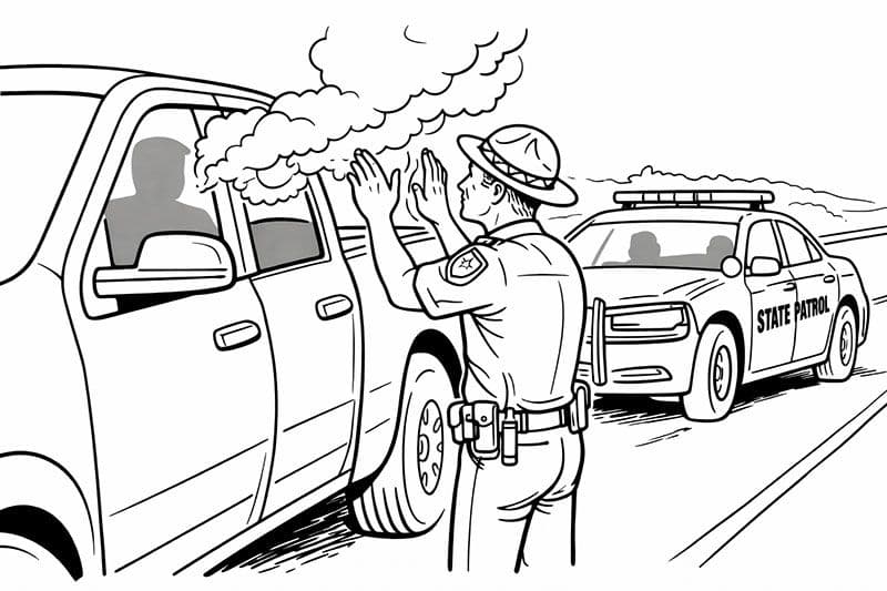 Weed Smoking Waterfaller—Did That Just Happen?